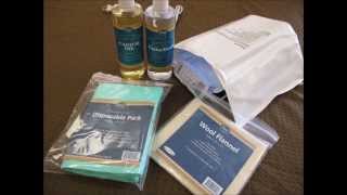 Making a Wool Flannel Castor Oil Pack [upl. by Geri867]