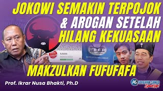 Jokowi Semakin Terpojok amp Arogan Setelah Hilang Kekuasaan Makzulkan Fufufafa  SPEAKUP [upl. by Jackelyn]