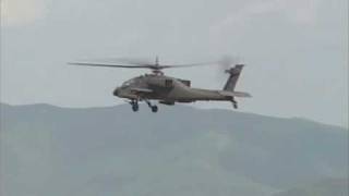 Rocket Launch  AH64 Apache Attack Helicopter in action  Live Fire  US Army Korea  Aviation [upl. by Imugem562]