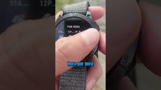 Ver el estado del Tiempo en tu reloj Garmin El poder ver esto te va a prevenir de muchos dolores [upl. by Arlynne]