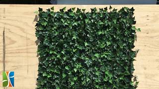 Instant artificial ivy walls are super easy to install [upl. by Najtsirk]