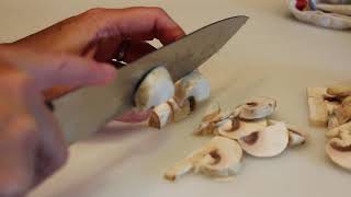 How To Slice Mushrooms [upl. by Nerwal]