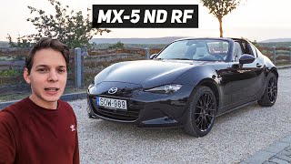 Mazda MX5 ND teszt Megér 12 MILLIÓT [upl. by Nahej]