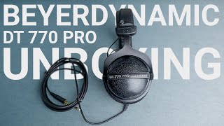 Beyerdynamic DT 770 PRO Limited Edition 80 Ohms UNBOXNG [upl. by Enoryt342]