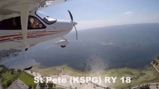 Tecnam P2008 Landings in Florida [upl. by Ennaylime]