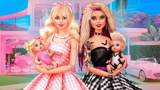 Barbie Rock vs Barbie Fofa  30 Bonecas DIY [upl. by Saihtam]