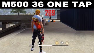 M500 Headshot Trick  One Tap Headshot Trick M500 Free Fire  Diamond FF [upl. by Leiso]