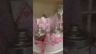 christmas coffeebardecor homedecor gingerbreaddiys gingerbread suscribe pinkdecor crafting [upl. by Dorolisa280]