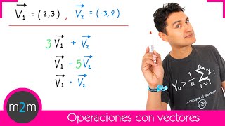 OPERACIONES con VECTORES [upl. by Wooldridge795]