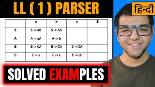 LL  1  Parser  Predictive Parser 🔥🔥 [upl. by Dewain574]