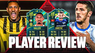 FIFA 23 GRÖßTER WIN DES JAHRES HALLER  JOVETIC PLAYER MOMENTS PLAYER REVIEW [upl. by Atalya]