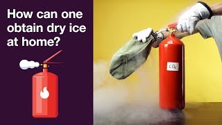 How to make dry ice at home [upl. by Roht276]