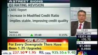 CARE Ratings Rating Revisions Report Q2 FY15 interaction on CNBC TV18 [upl. by Matthiew]