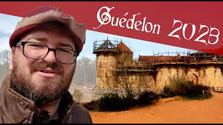 Visit of the castle of Guedelon 2023 with commentary [upl. by Ahsenaj]