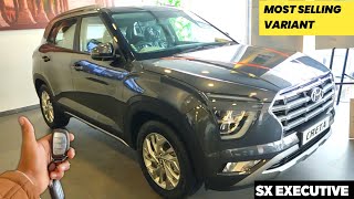 2022 Hyundai Creta SX Executive  FULL Detailed Review WITH ON ROAD PRICE IN DISCRIPTION [upl. by Marceau192]