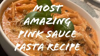 PINK SAUCE CHICKEN PASTA  Restaurant style Spicy Pink Sauce Chicken Pasta [upl. by Ahmar]