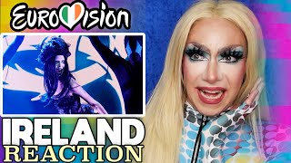 🇮🇪 Bambie Thug  Doomsday Blue REACTION  Ireland Eurovision 2024 [upl. by Eatnoid]