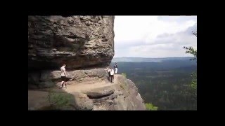 Nationalpark Sächsische Schweiz  Carolaaussicht amp Idagrotte [upl. by Itsirhc]