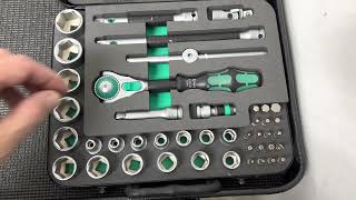 Wera  5003594001 8100 SB 2 Zyklop 38quot Metric Ratchet Set [upl. by Paige]