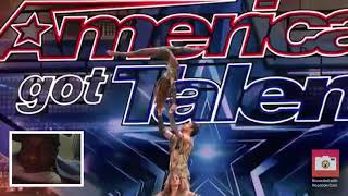 Zurcaroh Golden Buzzer Worthy Aerial Dance Group Impresses Tyra Banks  A… – REACTION [upl. by Janeczka]