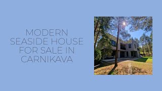 Modern Seaside House for Sale in Carnikava [upl. by Nywde727]