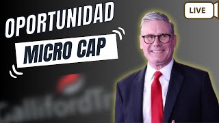 OPORTUNIDAD en Microcap de UK con rentabilidad 100 [upl. by Nirik]