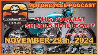 ClevelandMoto Podcast 485 112924  Winter Storage and More Moto Industry Problems [upl. by Euv]