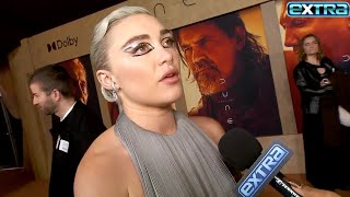 Florence Pugh on DIFFERENT Dune Role amp ‘Dot Dot Dot’ Ending Exclusive [upl. by Ingrid834]