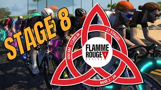 Flamme Rouge Racing Stage stage 8 Tire Bouchon Race [upl. by Smitt301]