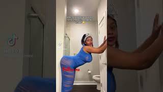 Big booty Whopperme in blue dress viral trending youtubecontest dance [upl. by Etana]