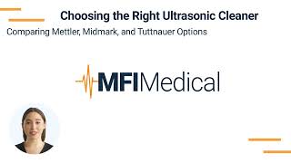 Choosing the Right Ultrasonic Cleaner Comparing Mettler Midmark and Tuttnauer Options [upl. by Sito]