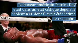 Le boxeur américain Patrick DAY dans le coma après un violent un KO [upl. by Drusi973]