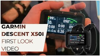 New Garmin Descent X50i Quick Look at DEMA 2024 [upl. by Winton]