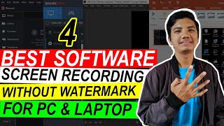 APLIKASI PEREKAM LAYAR PCLAPTOP TERBAIK TANPA WATERMARK  BEST SOFTWARE SCREEN RECORD UNTUK PC [upl. by Anelis86]