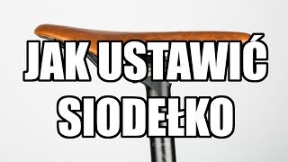 Jak ustawić siodełko w rowerze [upl. by Animrac371]