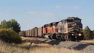 KCSM 4567 Leads the CBTMIC at Edmonson in the Late Afternoon [upl. by Labannah]