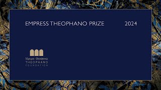 THEOPHANO PRIZE 2024 [upl. by Yreva282]