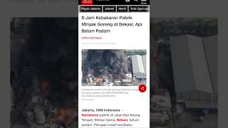 PT jati perkasa nusantara pabrik minyak goreng di Bekasi terbakar beritaterkini PT priscolin [upl. by Siul]