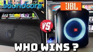 🥵JBL PartyBox ENCORE VS ANKER Soundcore BOOM 2 PLUS MAX VOLUME Sound test❌️Pros amp Cons [upl. by Tacye]