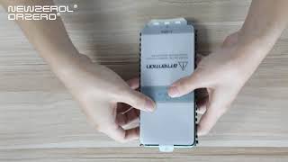 NEWZEROL Instllation for oneplus 8 prooneplus 9 pro screen protector with installation tool [upl. by Fabozzi]