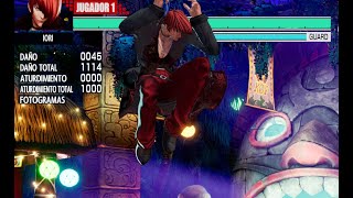 KOF XV Iori Yagami Corner STUN TOD Combo 7 bars [upl. by Mccarty290]