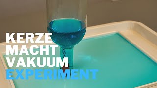 Wenn der Kerze die Luft ausgeht  Experiment zum Nachmachen [upl. by Rosemare]