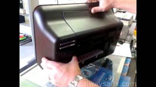 HP printer paper jam troubleshooting and repair [upl. by Ebarta162]