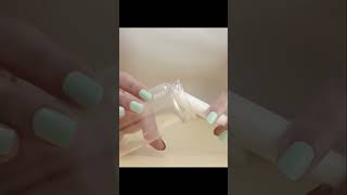 How to insert a tampon easily during your period shorts tampon periods [upl. by Aciraj]