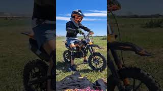 50cc dirtbike 50cc motocross dirtbike pw50 paseo f followme ktm50 montaña [upl. by Dahcir]