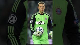 Manuel Neuer The SweeperKeeper Revolutionizing Modern GoalkeepingManuel Neuerfootballgoalkeeper [upl. by Sirdi]