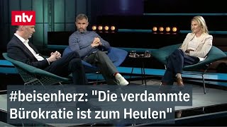 quotDie verdammte Bürokratie ist zum Heulenquot  ntv beisenherz [upl. by Bourke120]