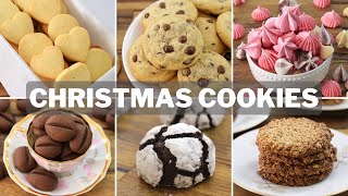 6 Easy Cookie Recipes for Christmas [upl. by Niehaus223]