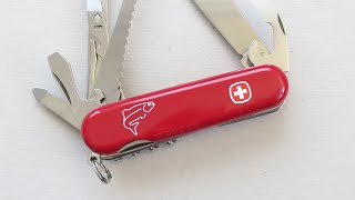 Wenger Delemont Fisherman 19 Swiss Army Knife [upl. by Seaton]