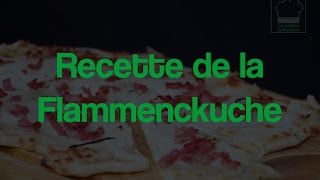 Recette de la Flammekueche [upl. by Sulienroc708]